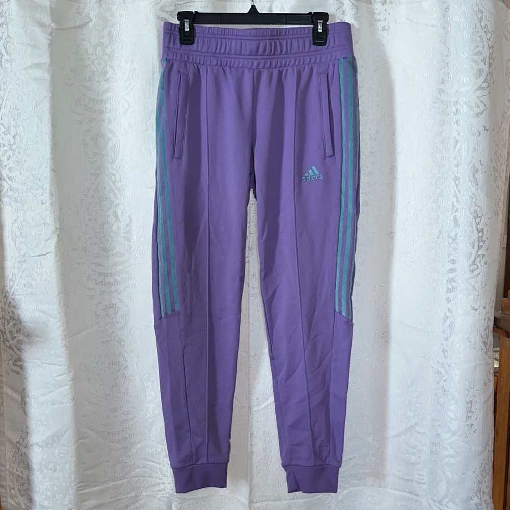 Adidas Women’s Tiro Tapered High Rise Joggers, Medium